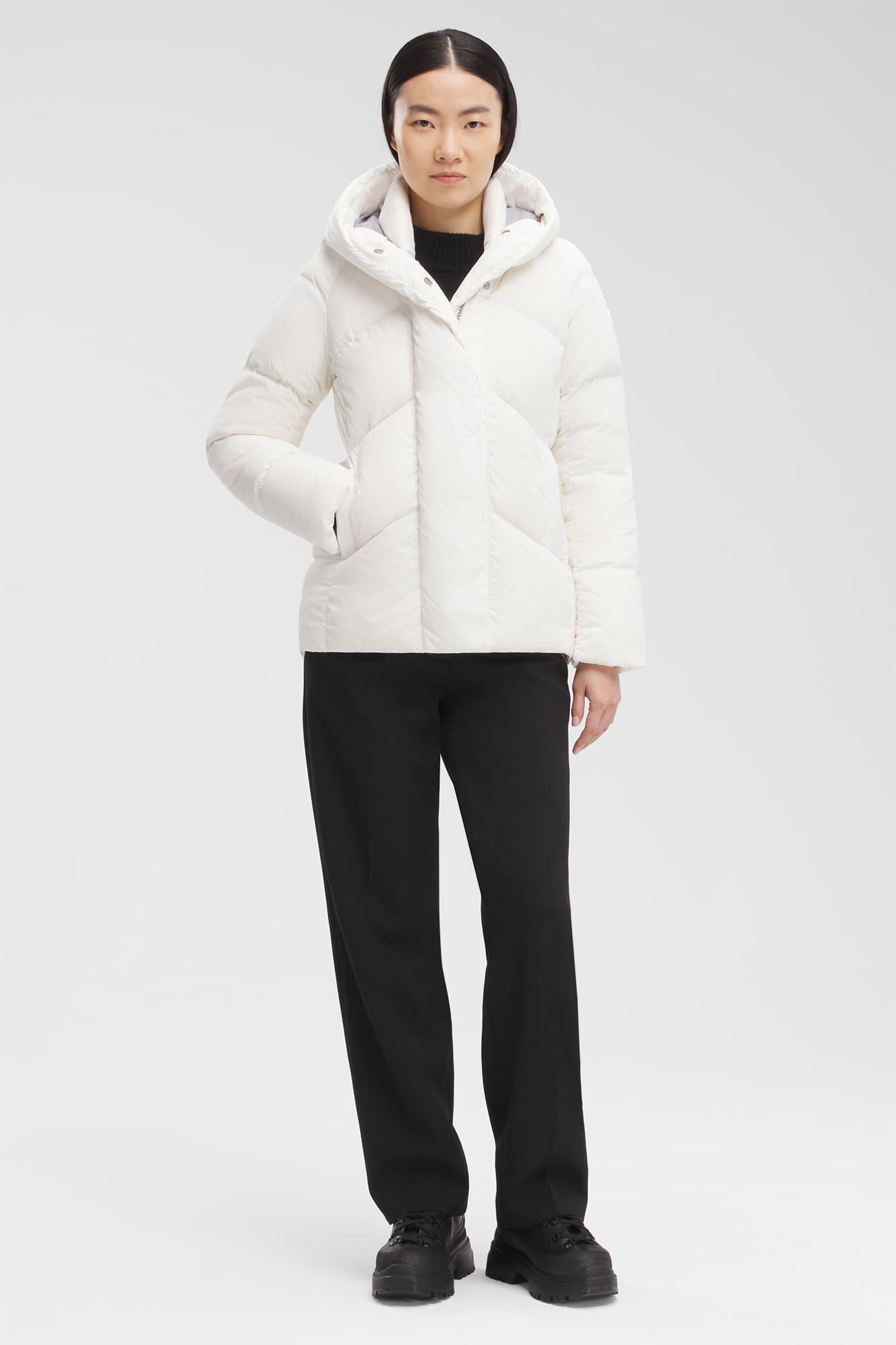 Marlow Jacket North Star White - Luxury Performance Outerwear ...